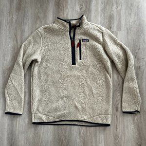 Patagonia Retro Pile Pullover Jacket- Tan